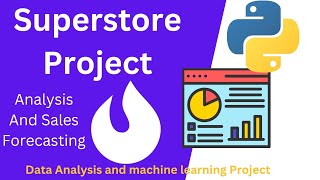 Full Project  SuperStore Analysis and prediction  Sales Forecasting [upl. by Aralk712]