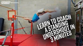 LEARN TO COACH A STANDING UNDERSHOOT IN 3 MINUTES [upl. by Nibur875]