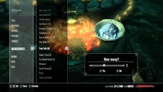 Skyrim  Atronach Forge Tutorials  Spell Tome Conjure Frost Atronach [upl. by Jez]