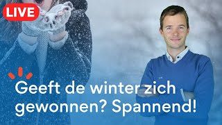 LIVE Alle opties op tafel Van winterweer tot regen amp wind [upl. by Durant]