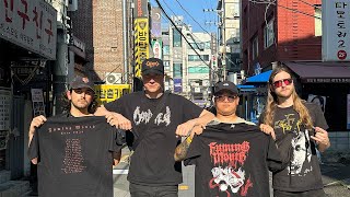 USA Death Metal band tours Asia 2024 [upl. by Anirtak]