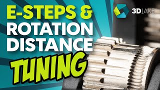 ESteps and Rotation Distance  Tuning your MarlinKlipper Extrusion [upl. by Yecram24]