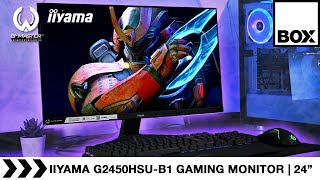 iiyama GMaster Black Hawk G2450HSUB1 24quot Gaming Monitor Review  2022 [upl. by Aneer]