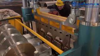 N Deck Metal Deck Roll Forming Machine [upl. by Owades74]