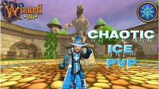 Wizard101 Chaotic Grandmaster Ice PVP [upl. by Anerehs]