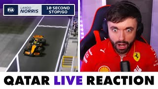 Live Reaction to the DISGRACEFUL decisions at the Qatar Grand Prix [upl. by Batsheva]