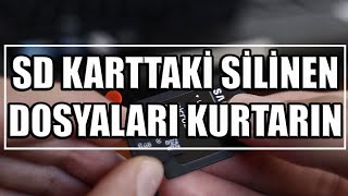 Sd Karttaki Silinen Dosya Ve Fotoğraflar Nasıl Kurtarılır  Elektro Türk [upl. by Stearne]