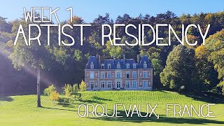 France Artist Residency Week 1 [upl. by Thurmond]