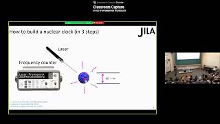 Physics Colloquium quotOptical nuclear clock nuclear physics meets metrologyquot [upl. by Opportuna]