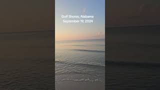 Gulf Shores Alabama Sunrise 91924 gulfshores alabamabeaches gulfshoresalabama gulfcoast [upl. by Drarreg60]