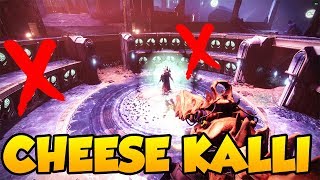 How to Cheese Kalli  Last Wish Raid Advanced Strategy Guide [upl. by Jenkins]