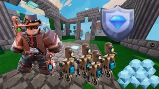 Playing delicious diamond using cogsworth is op Roblox Bedwars [upl. by Hudis]