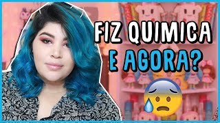 😱 FIZ QUÍMICA NO CABELO E AGORA O QUE DEVO FAZER [upl. by Ardnalahs]