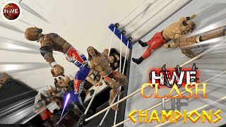 RKBRO vs STROWMAN  RICOCHET  Tag Team BE Tournament Final  HWE CLASH OF CHAMPIONS 49 [upl. by Frodin]