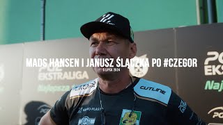 Mads Hansen i Janusz Ślączka po CZEGOR [upl. by Airitak926]