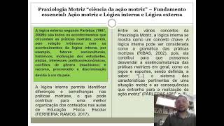 REFLEXÕES SOBRE LÓGICA INTERNA DOS JOGOS E ESPORTES NA EDUCAÇÃO FÍSICA ESCOLAR  Fundamentos da PM [upl. by Lettig]