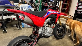 YOSHI FOR 19current crf110 [upl. by Eicart]