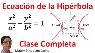 Ecuación Ordinaria a General  Hipérbola  Centro en el Origen [upl. by Lahsram]