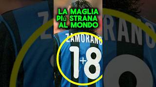 La maglia da calcio più strana al mondo 😧 zamorano calciosport football [upl. by Touber]