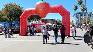 Strawberry Festival in Watsonville California  Fabi y Joseph Vlogs 🍓 [upl. by Sido]