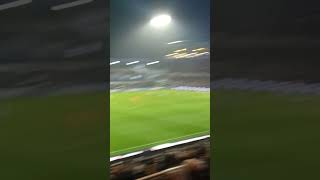 Huddersfield Town fans get excited when their player trips over [upl. by Aivatan855]