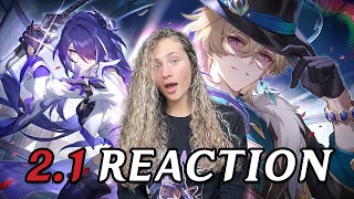 21 LIVE STREAM REACTION  Honkai Star Rail [upl. by Eenhat]