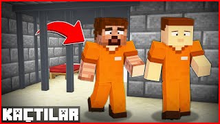 FAKİR VE KEREM KOMİSER HAPİSTEN KAÇIYOR 😱  Minecraft ZENGİN FAKİR HAYATI [upl. by Shanly]