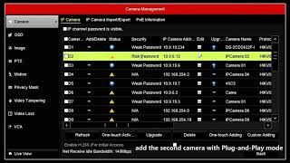 How to add new IP Camera in hikvision NVR [upl. by Ytirahc]