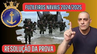 Fuzileiros Navais  20242025  Prova de Matemática 1a parte [upl. by Erna706]