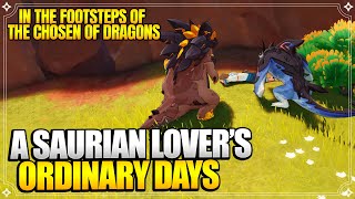 A Saurian Lovers Ordinary Days  World Quests amp Puzzles 【Genshin Impact】 [upl. by Hound]