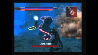 Star Wars The Force Unleashed PS2 Walkthrough Raxus Prime 22 [upl. by Aisats]