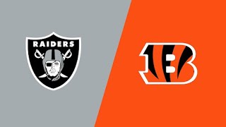 Week 9 Raiders vs Bengals  Madden 25 game highlights [upl. by Yojenitsirk641]