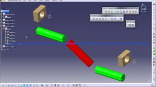 Catia V5 TutorialCV Joint Simulation P5Torque transmissionDigital MockupDMU Kinematics [upl. by Tranquada905]