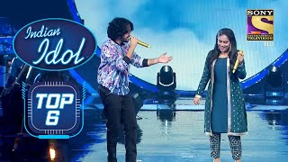 Nihal और Sayli की quotNeele Neele Ambar Parquot एक Beautiful Performance  Indian Idol  Top 6 [upl. by Clifford598]