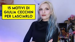 i 15 motivi di Giulia Cecchettin e consigli contro i ManipoIatori  Bixs Coven BarbieXanax [upl. by Eberhart]