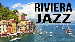 Italian Riviera JAZZ  Enchanting Piano Music with the Soothing Sounds of the Ligurian Sea Waves [upl. by Silbahc]