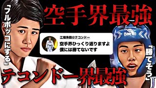 【勝敗予想】福地勇人vs江畑秀範！身長2mブレイキングダウン無敗！最強の刺客が空手界に襲いかかる！【テコンドー】 [upl. by Nytsua]