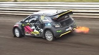 Best of Rallyecross EM Estering 2013 Supercars  by rallyeszenede [upl. by Ilajna769]