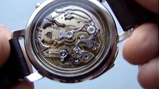 Hahn Landeron MINUTE REPEATER COMPLICATION VINTAGE POCKET WATCH MOVEMENT pre1900 [upl. by Aneev]