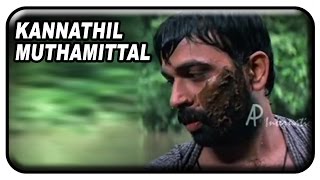 Kannathil Muthamittal Tamil Movie Scenes  JD Chakravarthy leaves Nandita Das  Mani Ratnam [upl. by Morie]