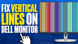 How To Fix Vertical Lines On Dell monitor 2024 [upl. by Asilla]