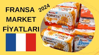 🇫🇷 Fransa Market Alışverişi Güncel Fiyatlar [upl. by Hefter]