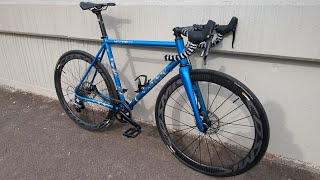 Cinelli Vigorelli Disc  Electron Blue color [upl. by Montana]