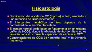 SUFRIMIENTO FETAL [upl. by Ecirad66]