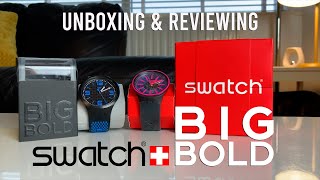 Swatch Watch Big Bold Unboxing amp Review [upl. by Cypro]