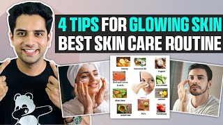 Top Skin Care Routine  Glowing skin home remedy shivammalik skincare [upl. by Clippard502]