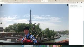 Scotland the brave Bagpipes in Westminster Bridge [upl. by Martie]