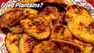 How to Make OvenFried Plantain [upl. by Anad125]