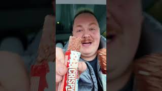 Geheimes Testprodukt Der brandneue 🔥 Ferrero Kinder CRISPY Riegel im Test [upl. by Leahcam]