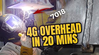 Master Overhead Stick Welding In 20 Minutes [upl. by Karoline]